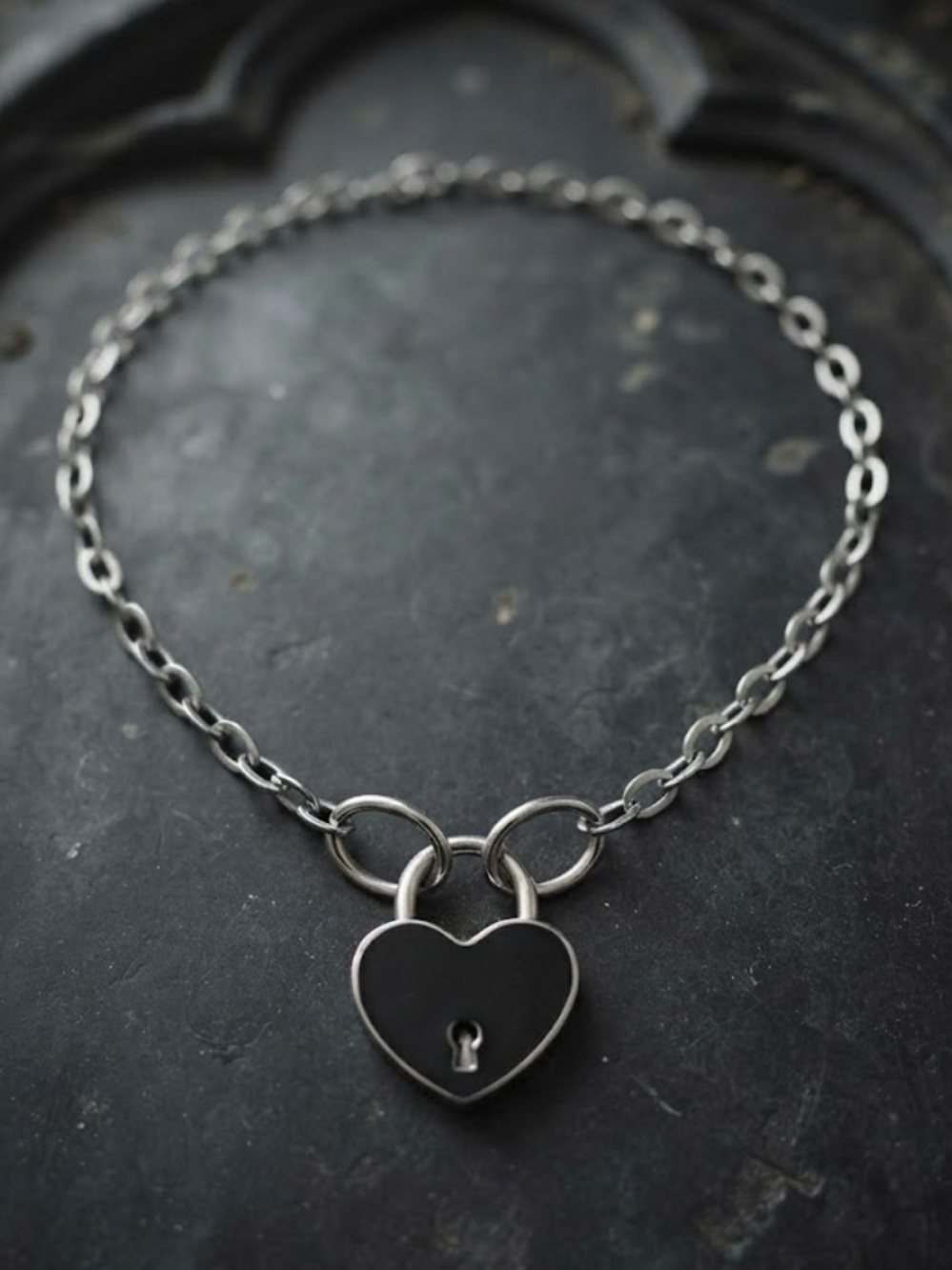 Hand Crafted Sterling Heart locket Necklace
